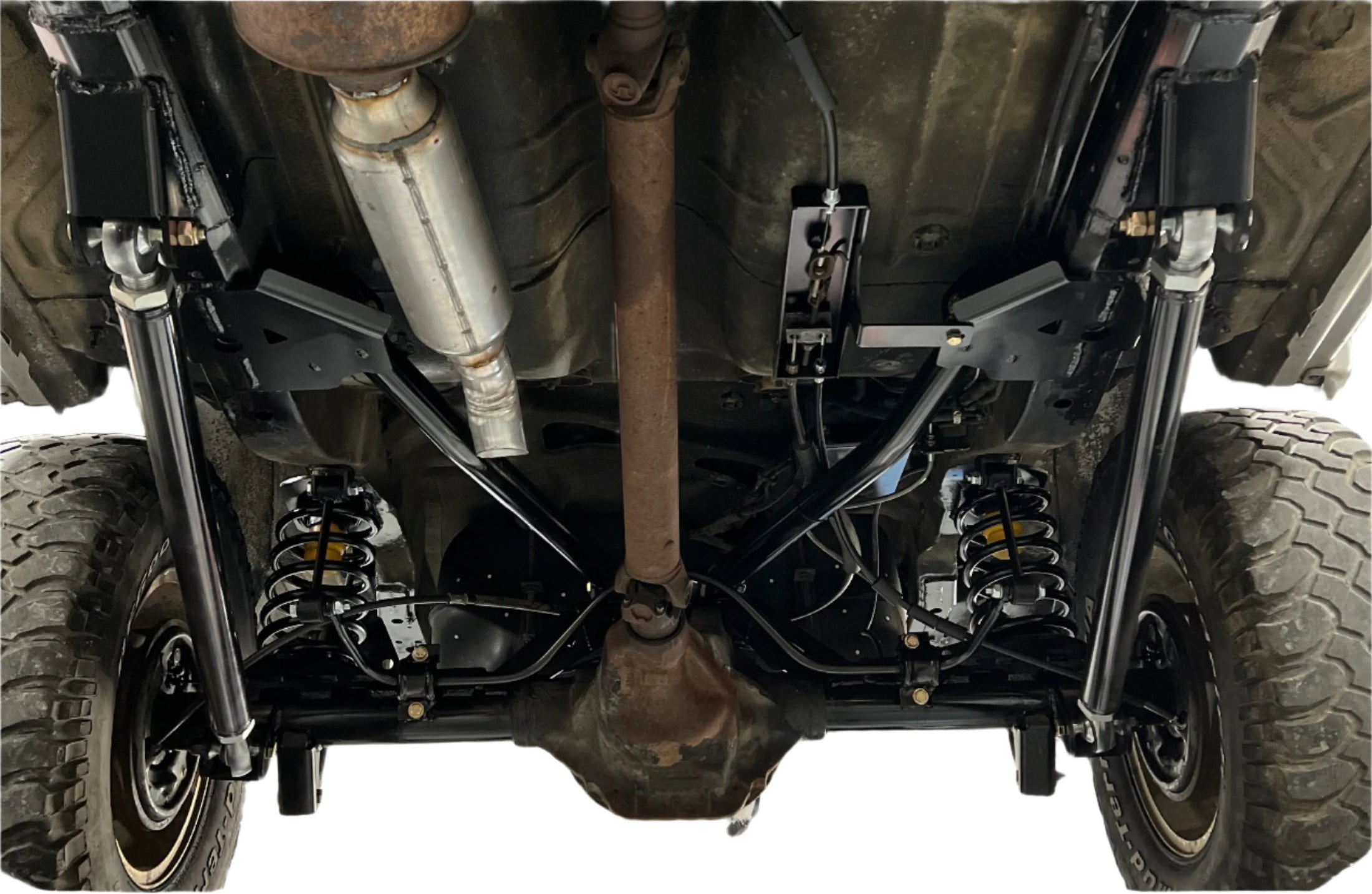Tj Rear Spring Relocation Kit XJ Rear 4 Link Coil Spring Swap Suspension Kit – Barnes 4WD