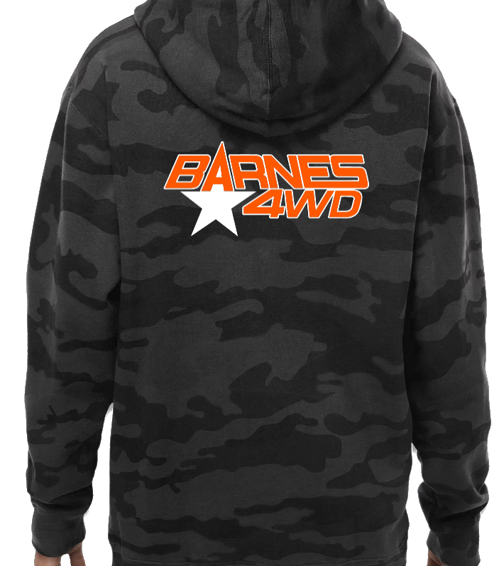 Black Multi-Cam Hoodie