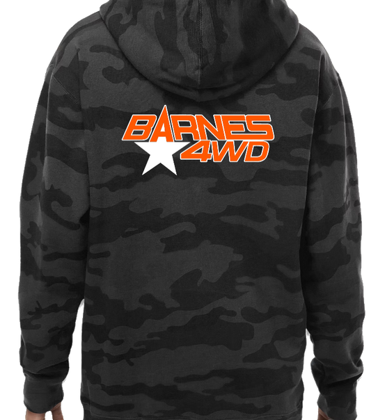 Black Multi-Cam Hoodie