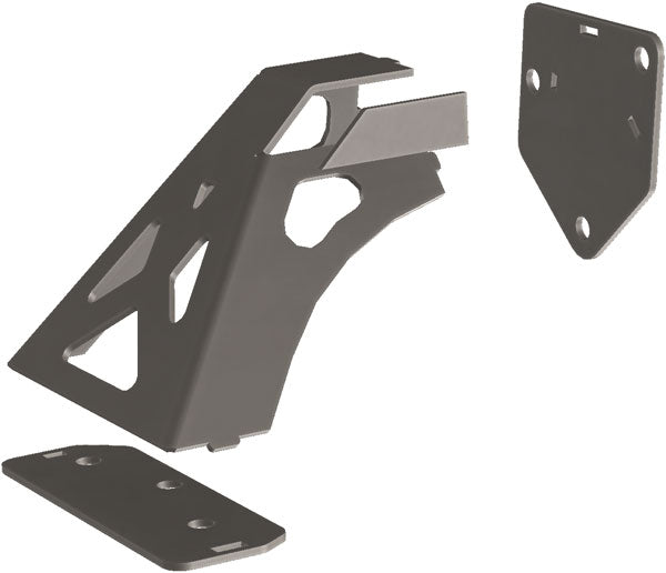 JT Gladiator Bed Guard Brackets Exploded