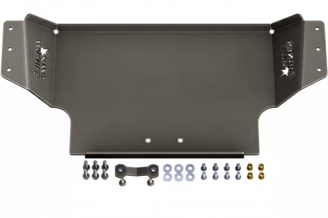 Jeep XJ Cherokee HD Transfer Case Skid Plate For 3 Link