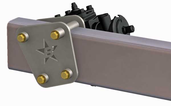 Steering Box Mounting Kit For Saginaw 800/808 Steering Gear