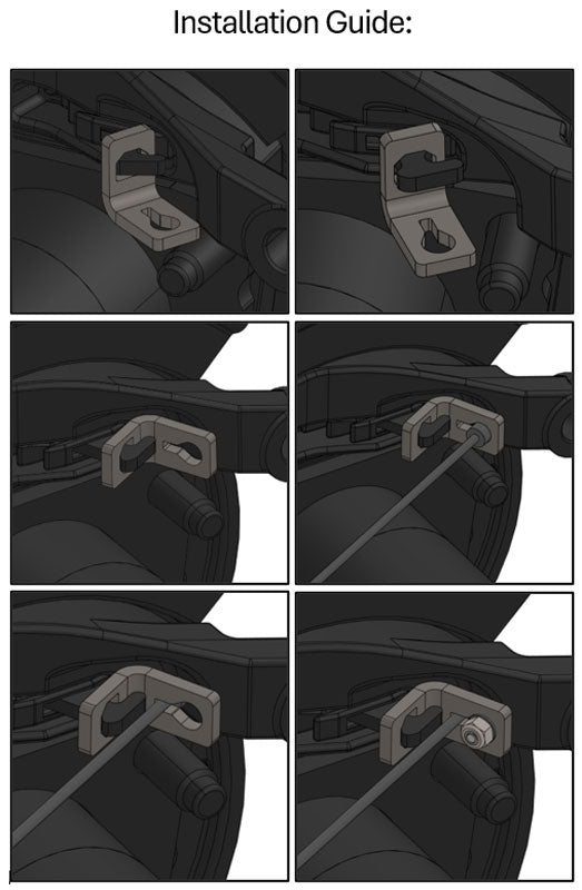 Parking Brake Cable Adapter Kit