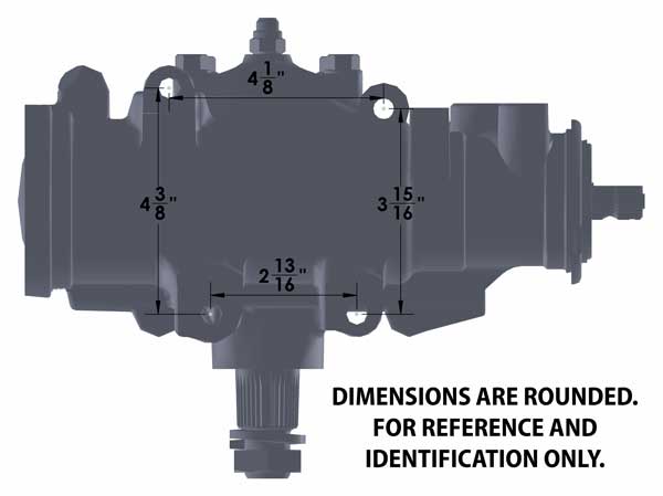 Steering Box Mounting Kit For Saginaw 800/808 Steering Gear