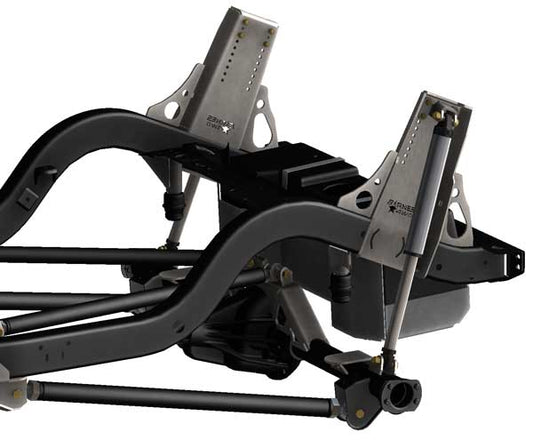 Jeep Wrangler TJ and LJ Rear Frame Brackets Suspension Stretch Kit