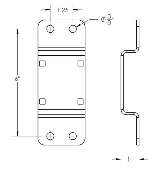 Offset Rotopax Mount