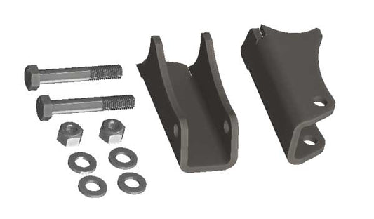 Jeep WJ Rear Axle Shock Brackets