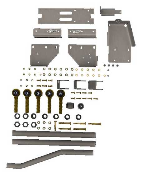 XJ Front 3 Link Long Arm Suspension Kit