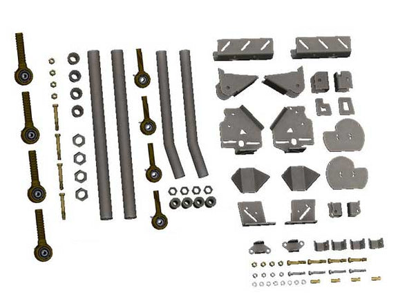 XJ Rear 4 Link Coil Spring Swap Suspension Kit – Barnes 4WD