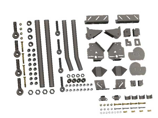 XJ Rear 4 Link Coil Spring Swap Suspension Kit