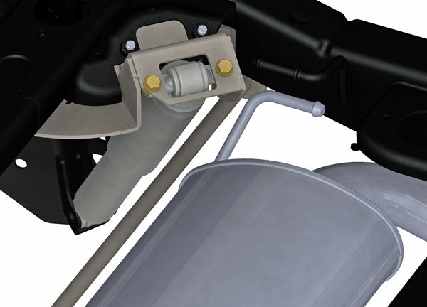 Jeep JK Rear Upper Shock Mount Extension Brackets – Barnes 4WD