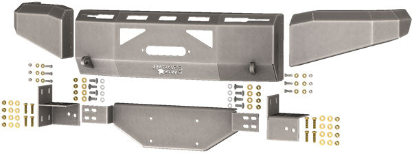 Ford Super Duty Front Bumper Exploded View with Winch Tray