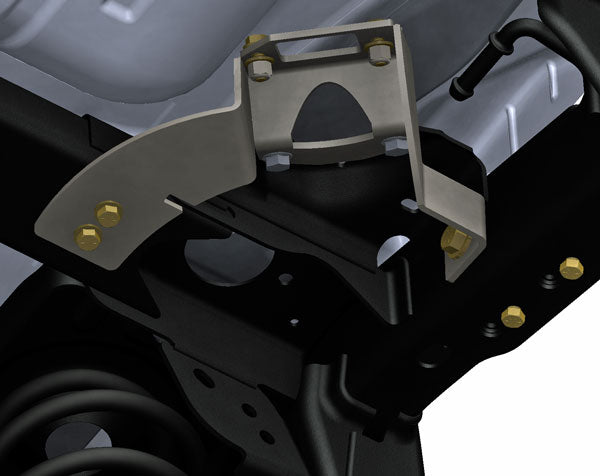 Jeep JK Rear Upper Shock Mount Extension Brackets – Barnes 4WD