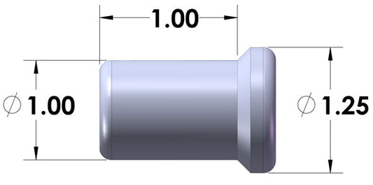 3/4-16 Right Hand Thread Tube Insert for 1 Inch ID Tubing