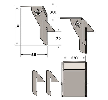 Coil Spring Racing Bracket Coil Spring Brackets – Barnes 4WD