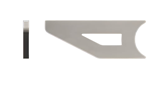 Tube chassis flat spot tab