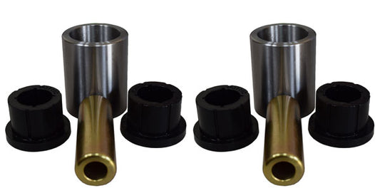 DOM Sleeve & Poly Bushing 3 Inch Mounting Width 5/8 Inch Bolt Hole PAIR For Trailing Arms