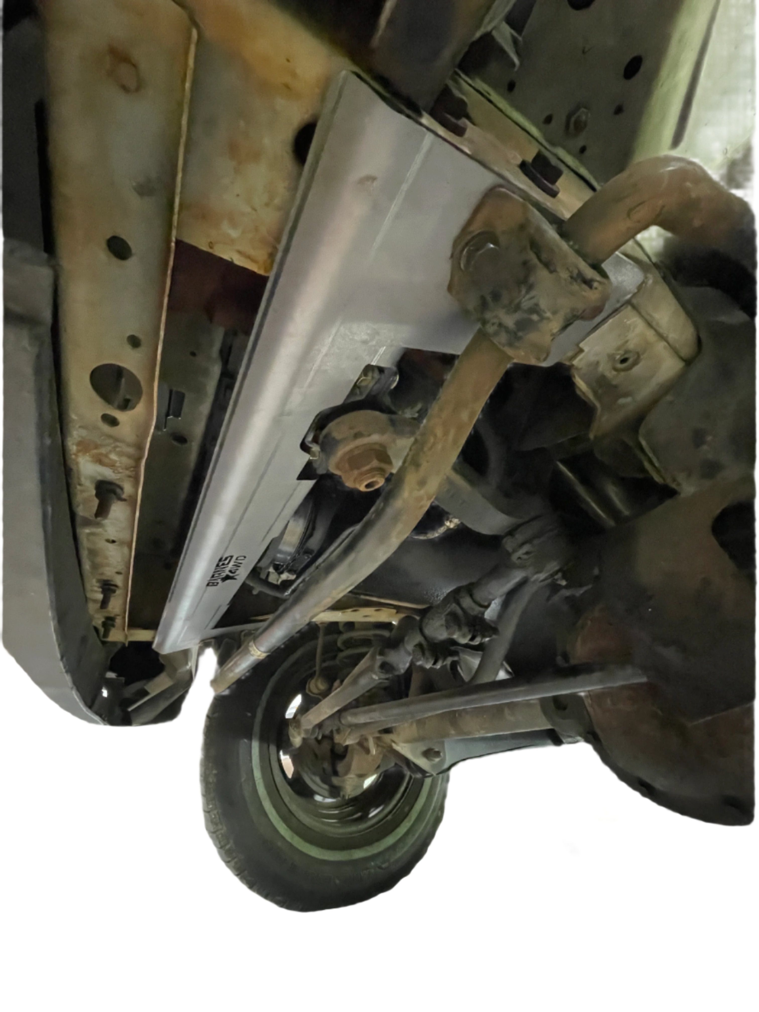 XJ Steering Box Brace Barnes 4WD