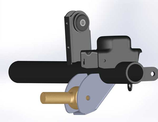 JK Front Axle Lower Control Arm Mount Installed