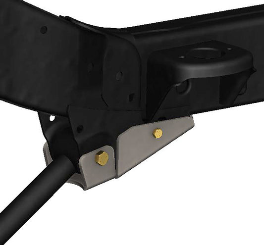 JK Rear Frame Lower Control Arm Skidplates