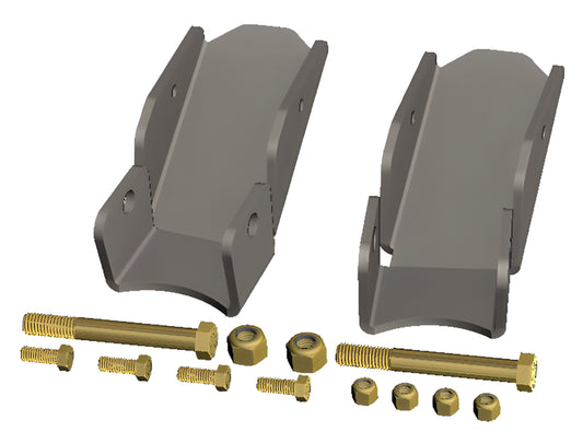 JK Rear Frame Lower Control Arm Skidplates