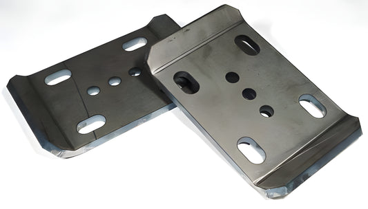 U Bolt Plates, Early Jeep (CJ Series & M38) Pair