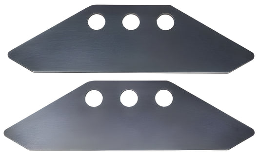 U bolt plate shock mount
