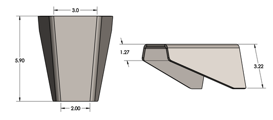 Universal Body Mount Blank