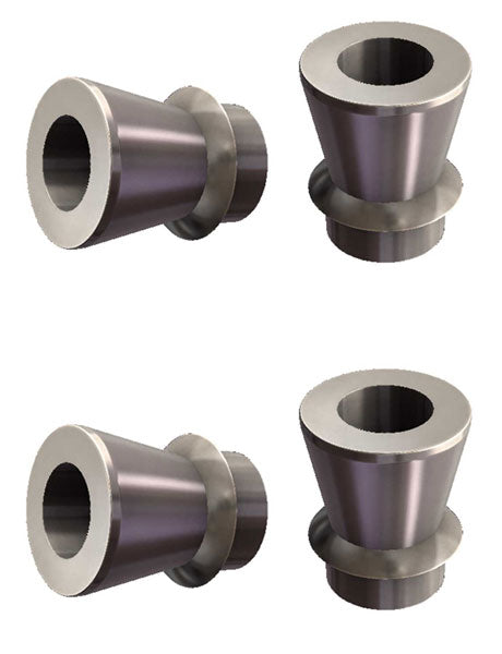 3/4" to 5/8" High Misalignment Spacer Zinc Plated Steel 2-5/8 Inch Mounting Width Pair of a Pair
