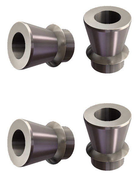 3/4" to 9/16" High Misalignment Spacer 2 5/8 Inch Mounting Width Zinc Plated Steel Pair of a Pair