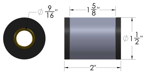 Custom Polyurethane Bushings and Bushing Kits – Barnes 4WD