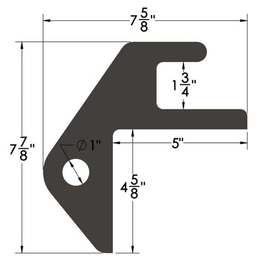 Weld On Recovery Hook