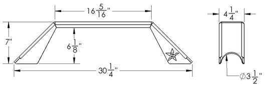 Ford 9" Truss Dimensions