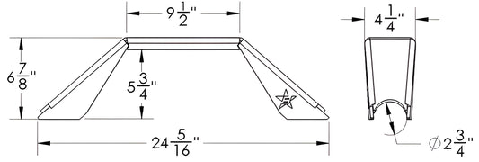 Small Axle Truss Dimensions
