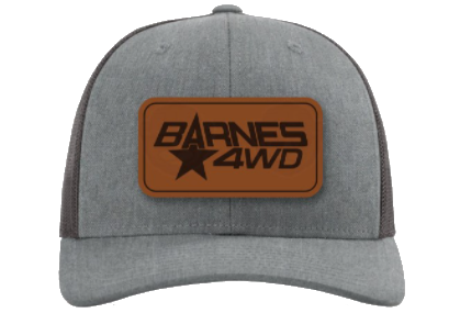 Barnes 4WD Black / Grey Snapback