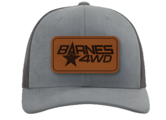 Barnes 4WD Black / Grey Snapback