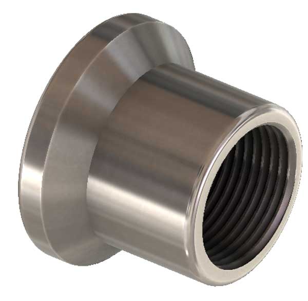 1 1/4-12 Heavy Wall Left Hand Thread Tube Insert for 1 1/2 ID Tubing ...