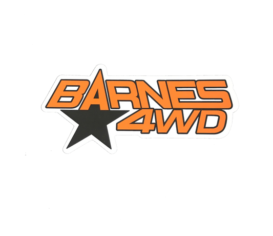 Barnes 4wd Logo Decal