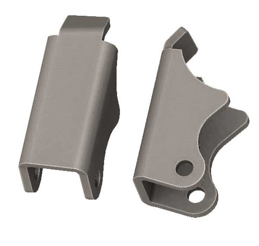 Jeep TJ Rear Shock Brackets