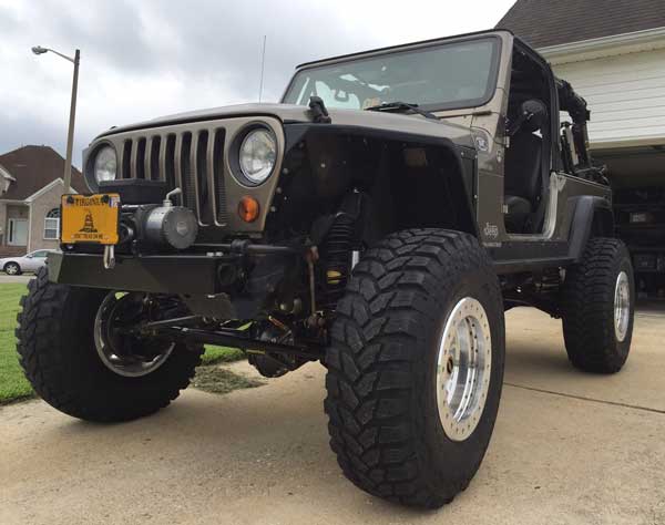 Jeep TJ Front Bumper