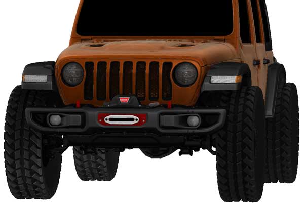 JL Rubicon Winch Mounting Plate