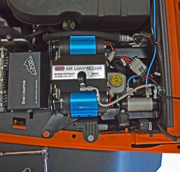 JK ARB Twin Compressor Mounting Bracket