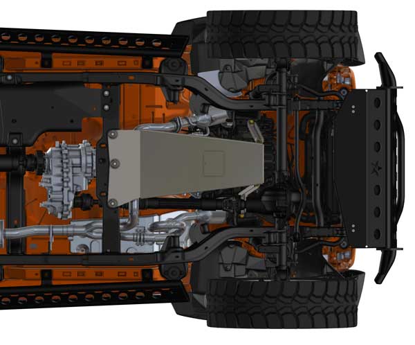 Jeep Wrangler JK Engine Skid Plate