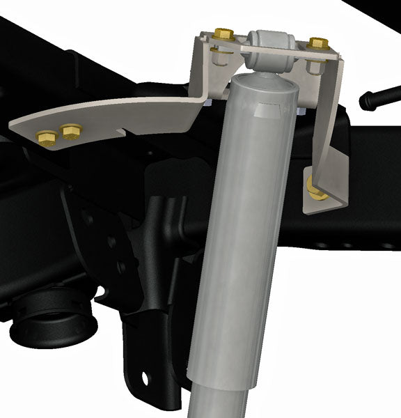 Jeep JK Rear Upper Shock Mount Extension Brackets – Barnes 4WD