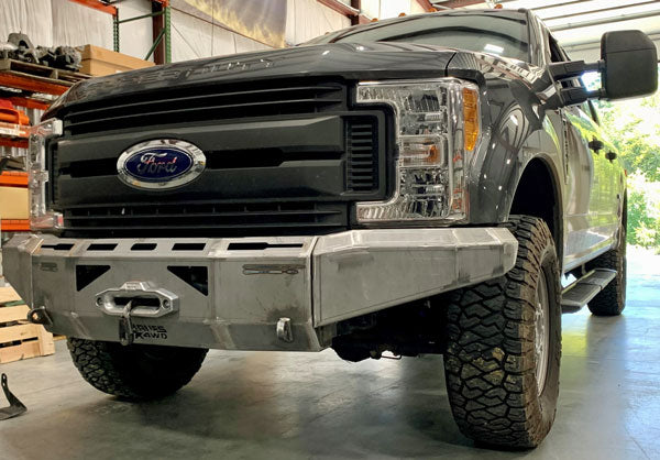 2017 Ford F-250 Super Duty Front Bumper (Winch and Fairlead Not Included)