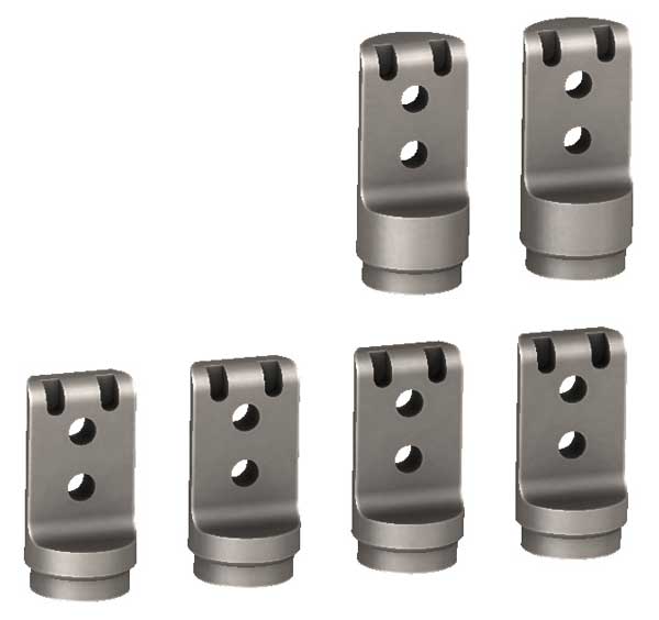 thumbnail image 2 of UTVDistribution Roll Cage Connectors For Polaris RZR Pro R 2-Seat – Weld-On Steel Bungs 2 of 5