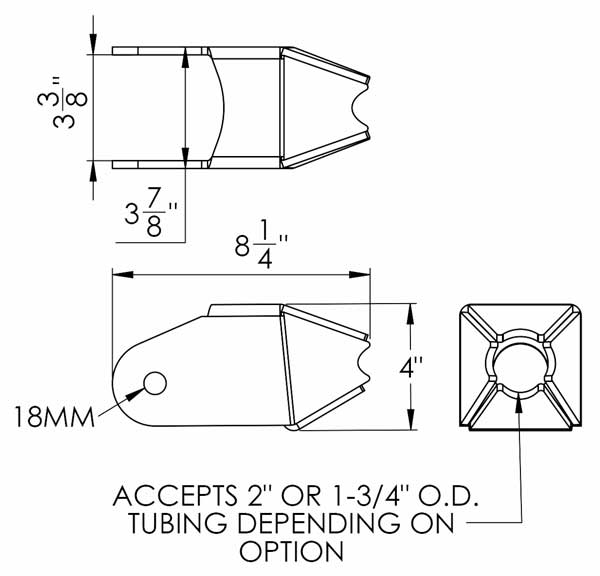 Superduty Dana 60 Radius Arm Bracket Dimensions