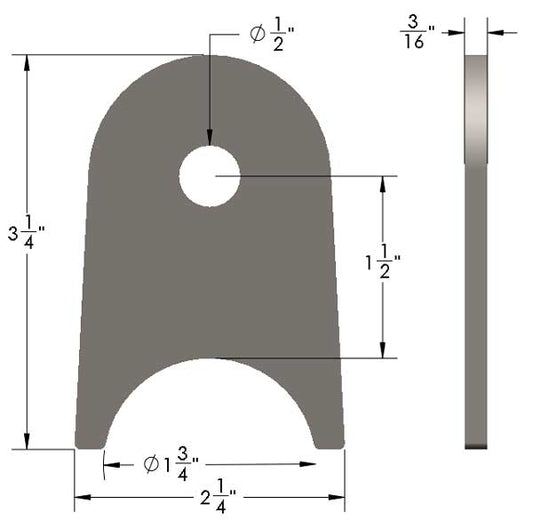 Short Tube Tab