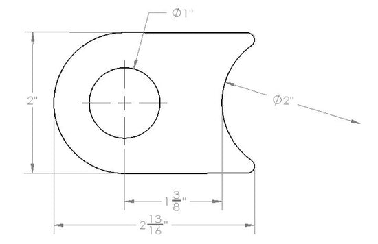 Tube Clevis Mount – Barnes 4WD